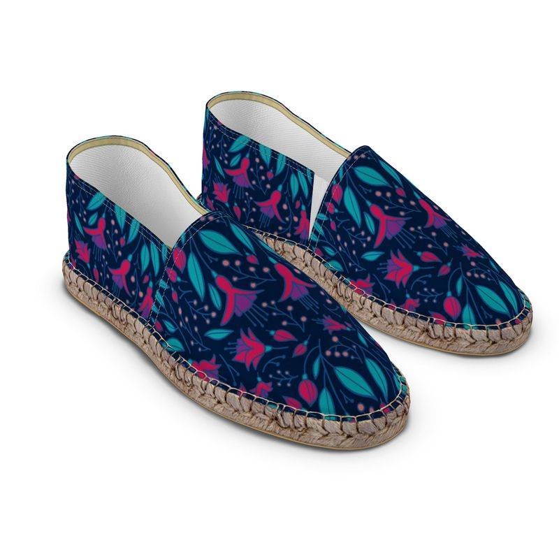 Fuchsia Fantasy Espadrilles
